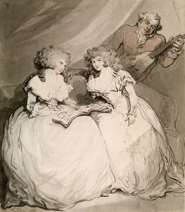 La Duchesse de Devonshire et sa sœur, la Comtesse de Bessborough
